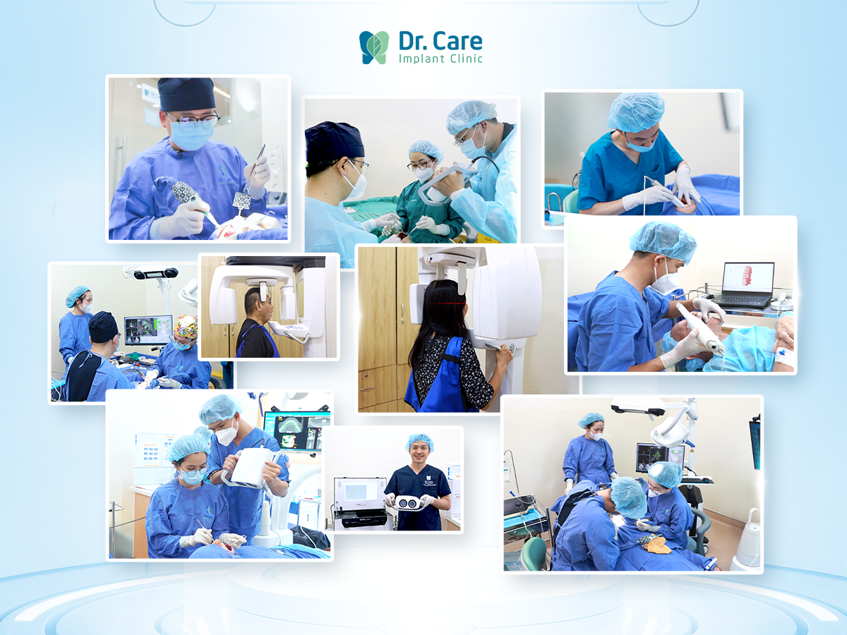 Trang thiết bị công nghệ điều trị Implant tại Dr. Care