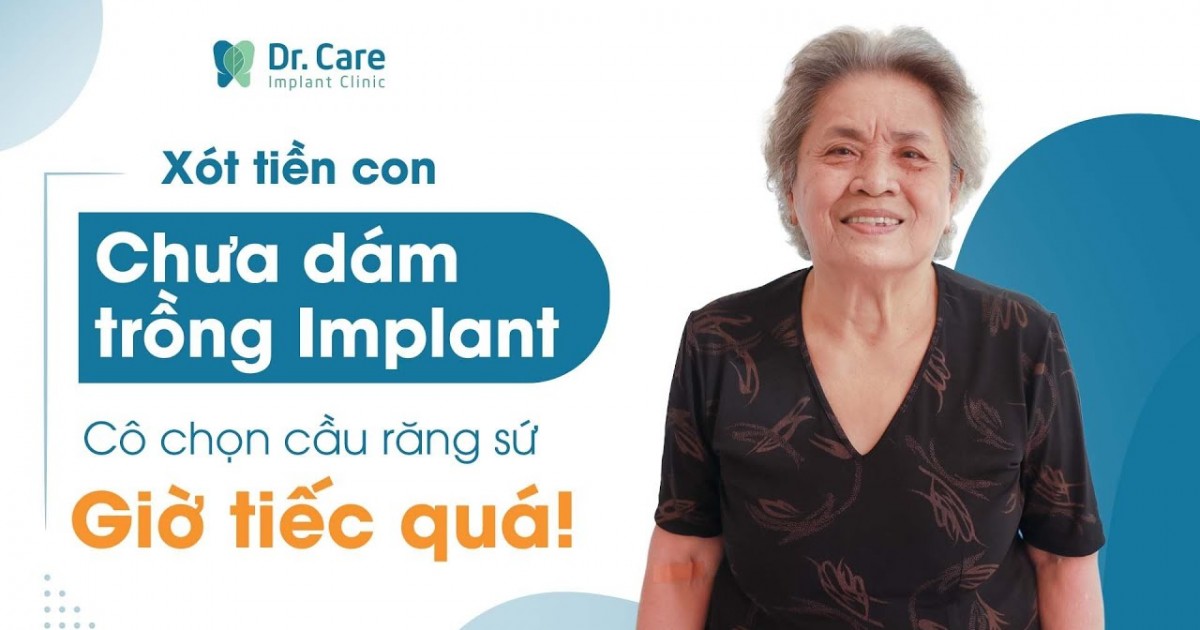 XÓT TIỀN CON, BAN ĐẦU CÔ CHỌN CẦU RĂNG SỨ - BÂY GIỜ TIẾC QUÁ!